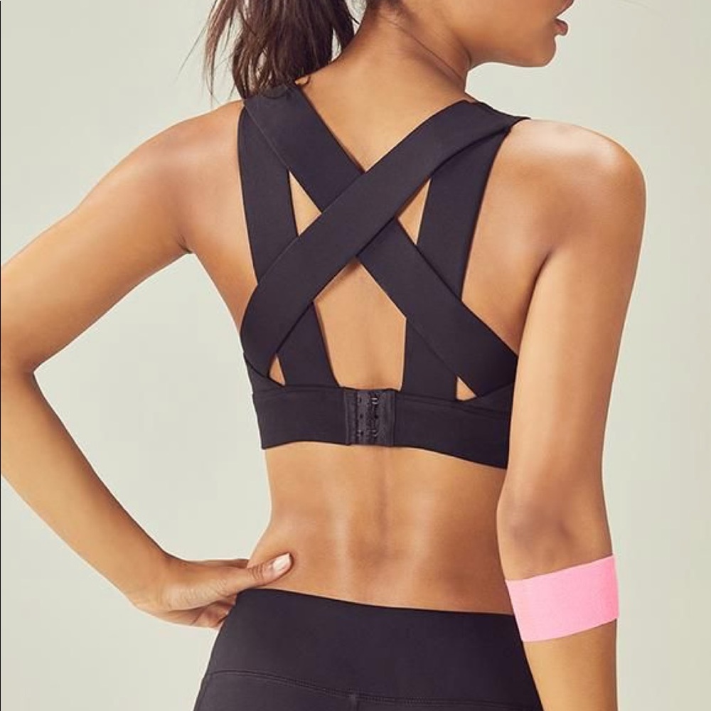 Corrie High Support Sports Bra Black Small 4-6